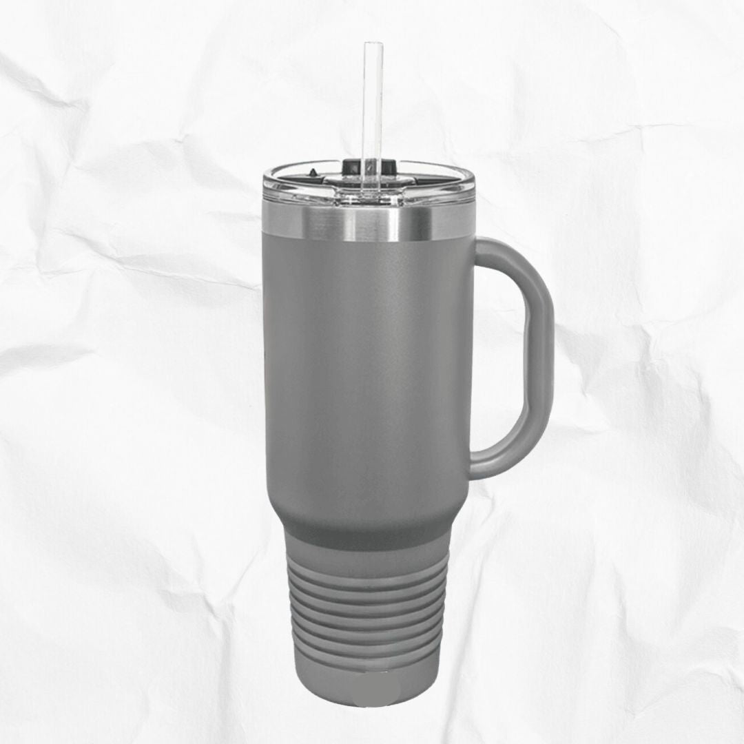 40 oz Travel Mug with Handle