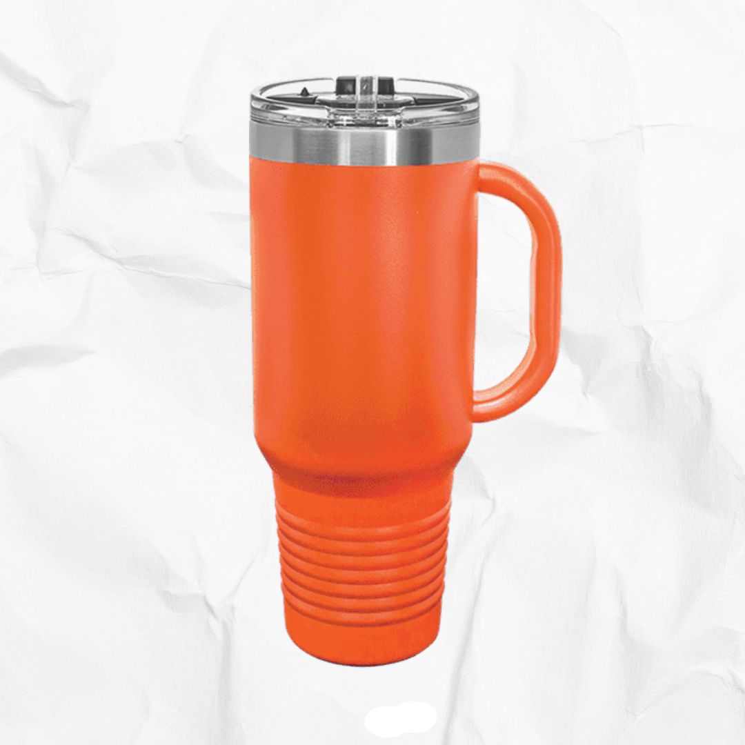 40 oz Travel Mug with Handle