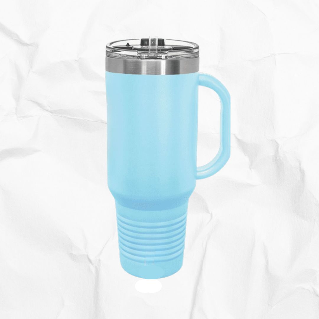 40 oz Travel Mug with Handle