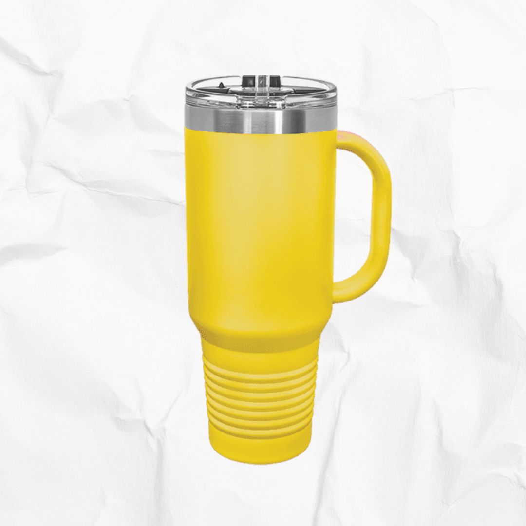 40 oz Travel Mug with Handle