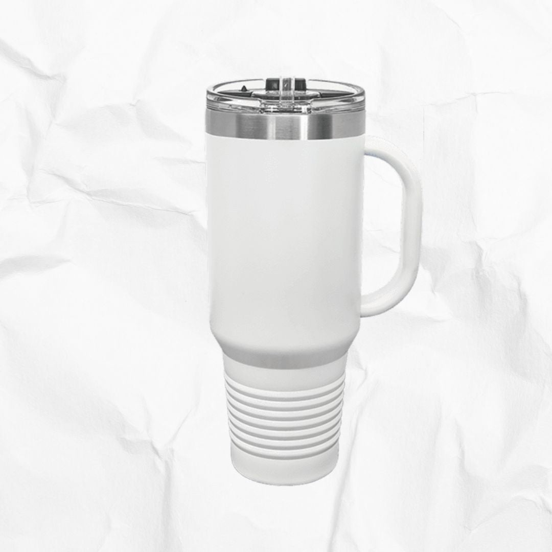 40 oz Travel Mug with Handle