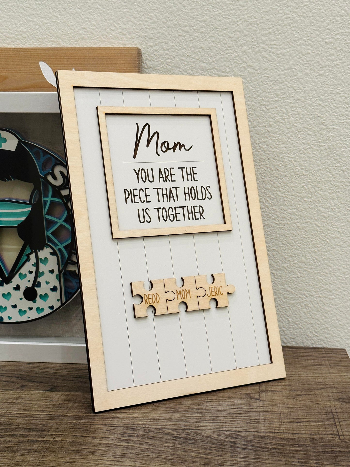 Mom's Puzzle Sign / Mother's Day