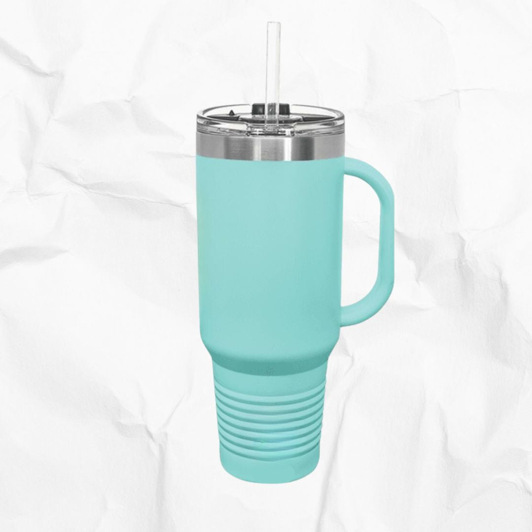 40 oz Travel Mug with Handle