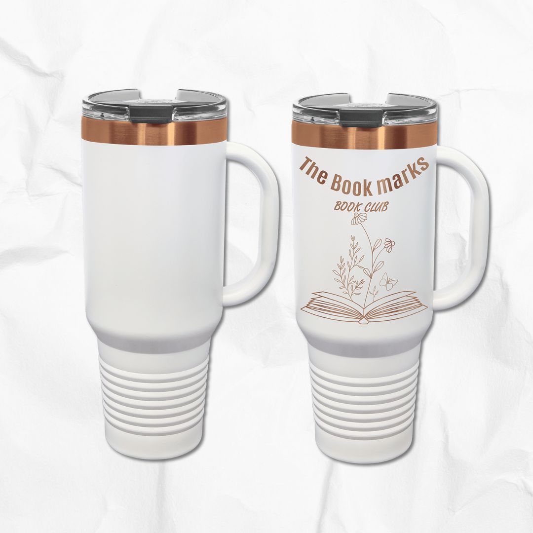 40 oz Travel Mug with Handle