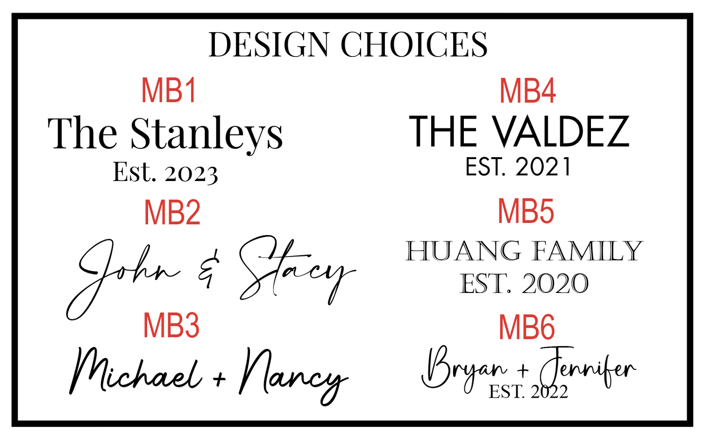 Personalize Wood and Marble Serving Board