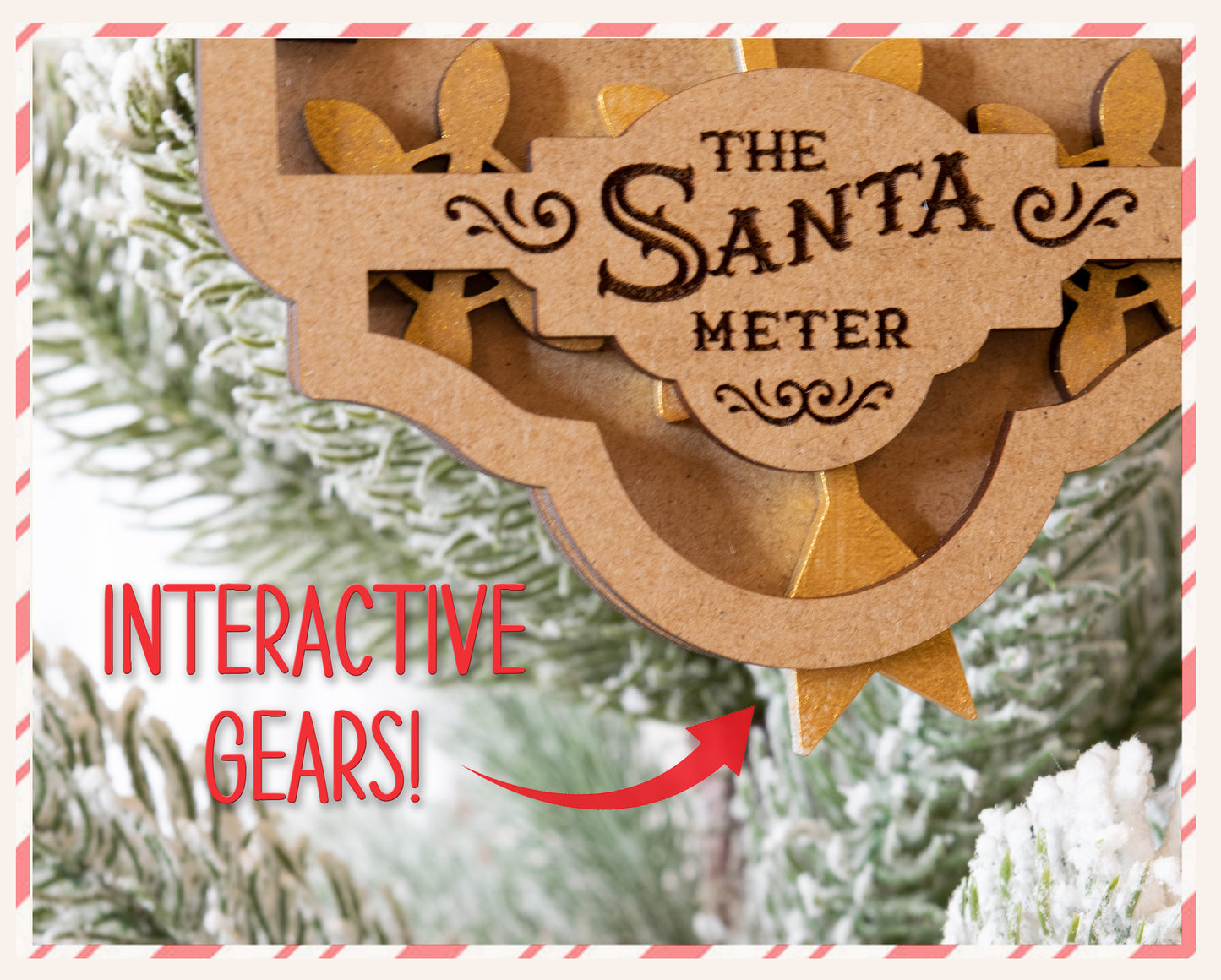 Naughty or Nice Santa-O-Meter Ornament