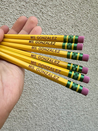 Personalized #2 Pencils