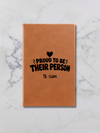 Personalized Teacher Leatherette Journal