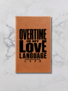 Personalized LAPD Leatherette Journal