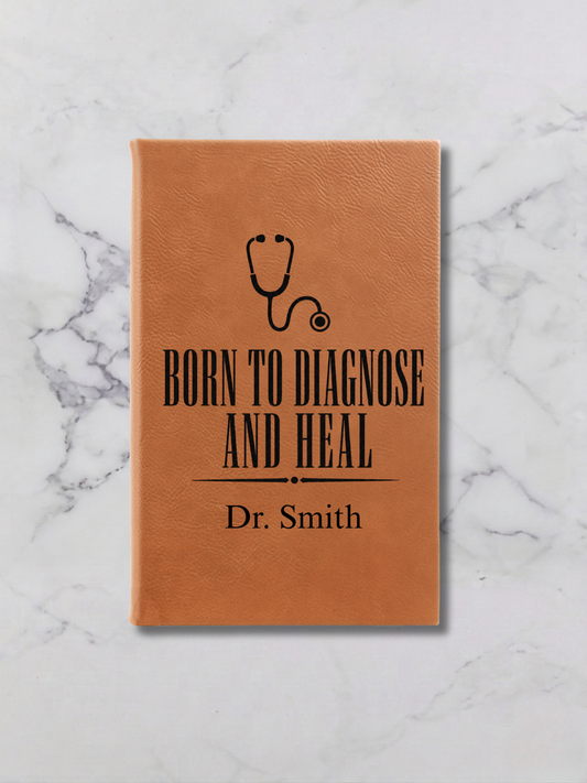 Personalized Doctor Leatherette Journal