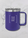 15 oz. Vacuum Insulated Mug with Slider Lid