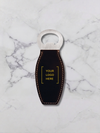 Leatherette Bottle Opener with Magnet