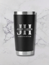 20 oz. Personalized Tumbler for Firefighters