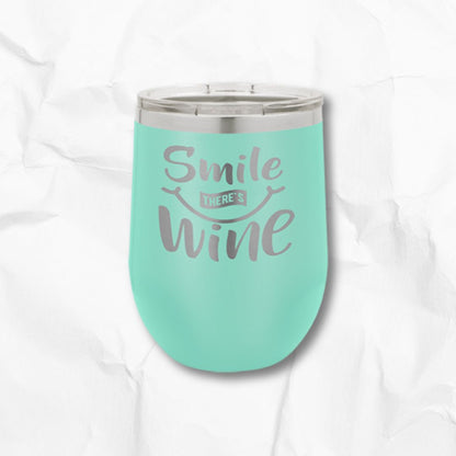 12 oz Stemless Insulated Wine Tumbler