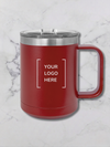 15 oz. Vacuum Insulated Mug with Slider Lid