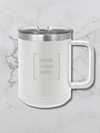 15 oz. Vacuum Insulated Mug with Slider Lid