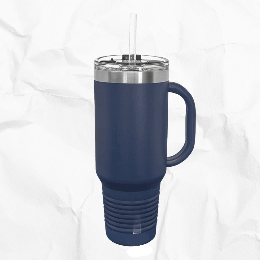 40 oz Travel Mug with Handle