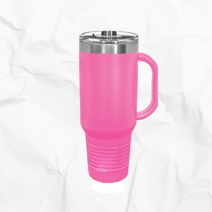 40 oz Travel Mug with Handle