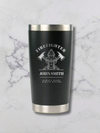 20 oz. Personalized Tumbler for Firefighters