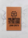 Personalized Firefighter Leatherette Journal