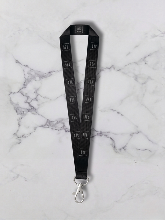 Custom Logo Lanyard: Full-Color Printed on Both Sides with Metal Lobster Clasp