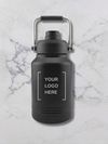 Personalized 64 oz Water Jug — Laser Engraved Insulated Half Gallon Bottle with Chug Lid & Handle