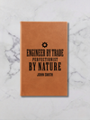 Personalized Engineer Leatherette Journal