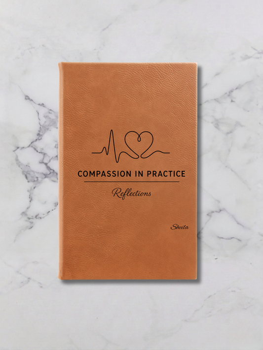 Personalized Social Worker Leatherette Journal