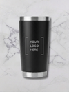 20oz Stainless Steel Tumbler with Magnetic Sliding Lid