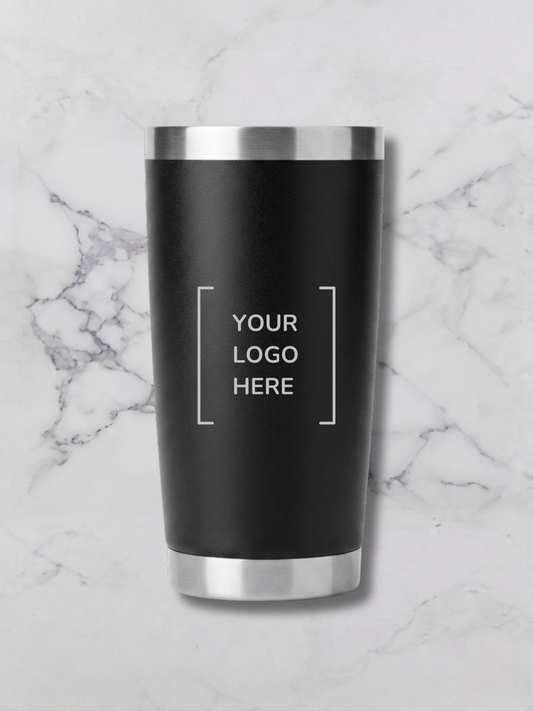 20oz Stainless Steel Tumbler with Magnetic Sliding Lid