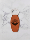 Leatherette Bottle Opener with Magnet