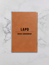Personalized LAPD Leatherette Journal