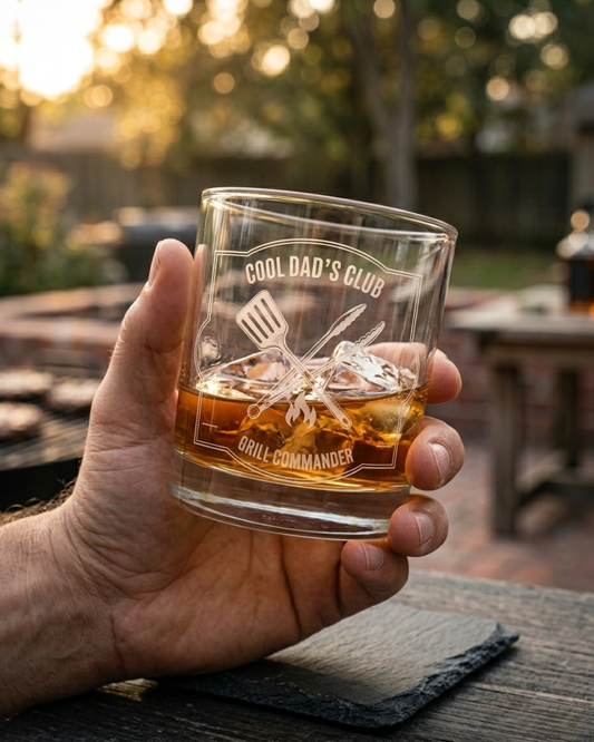 Grill Commander Whiskey Glass