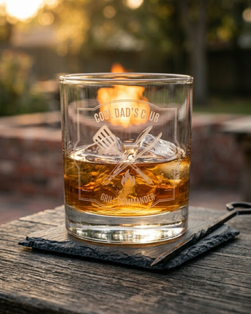 Grill Commander Whiskey Glass