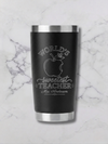 20 oz. Personalized Tumbler for Teachers