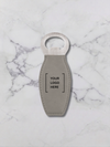 Leatherette Bottle Opener with Magnet