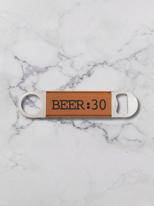Leatherette Bottle Opener