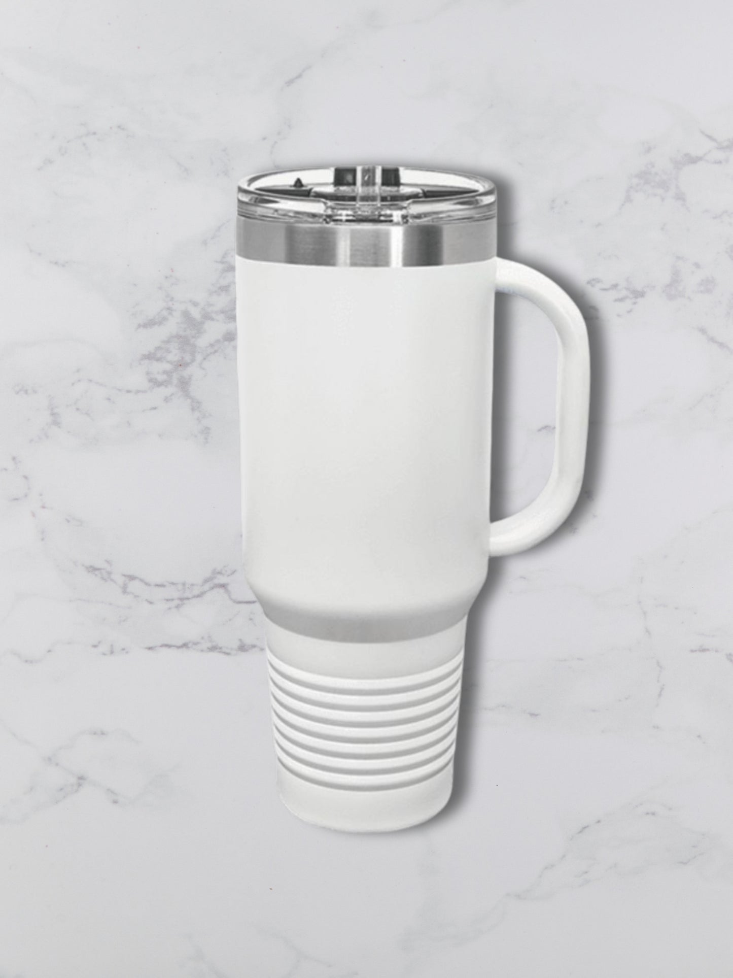 40 oz Travel Mug with Handle