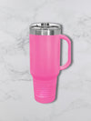 40 oz Travel Mug with Handle