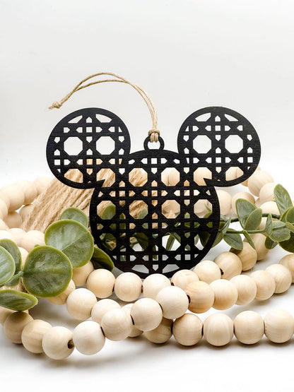 Rattan Mouse Head