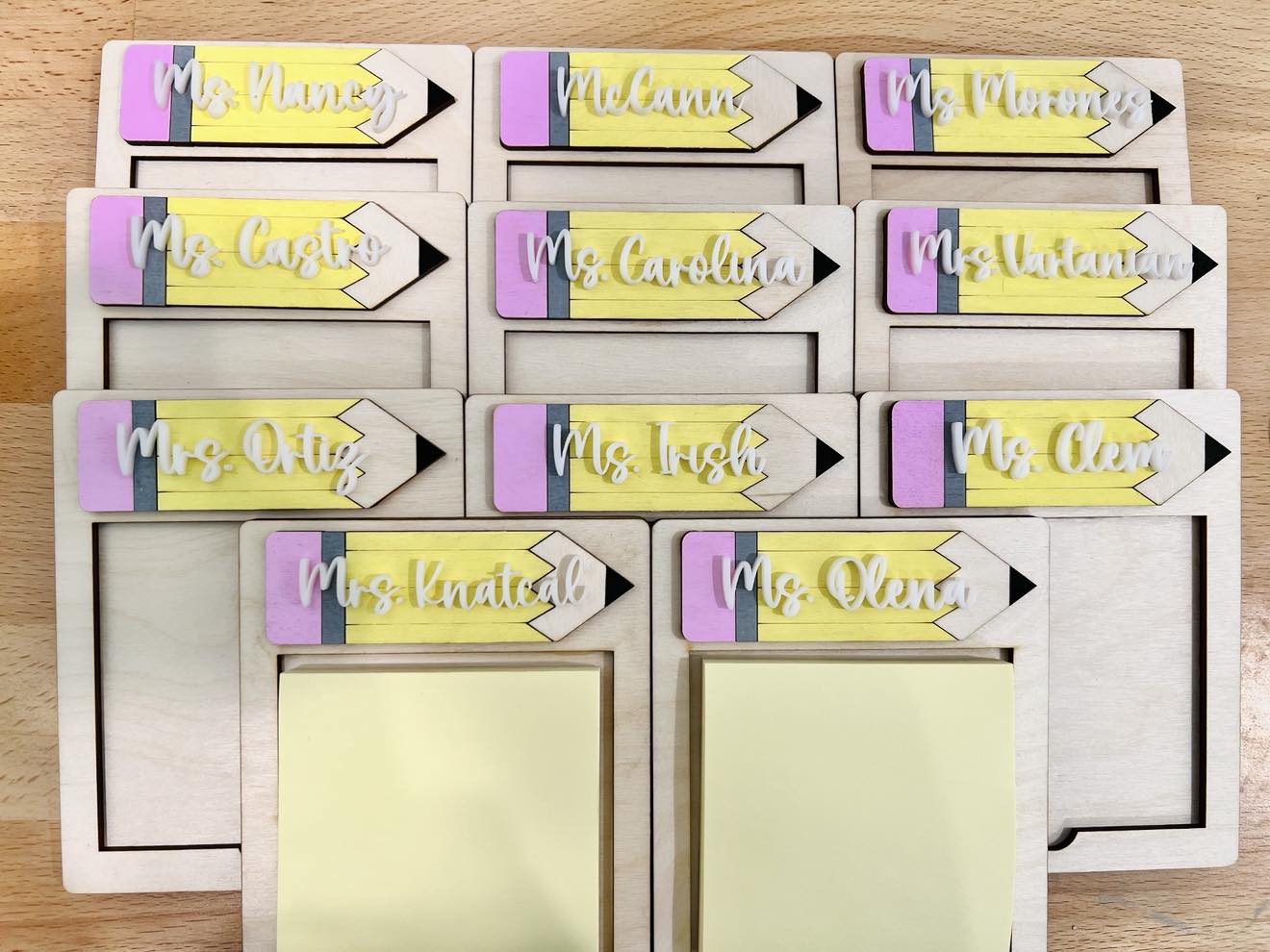 Teacher Post-It Holder