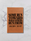 Personalized Firefighter Leatherette Journal