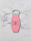 Leatherette Bottle Opener with Magnet
