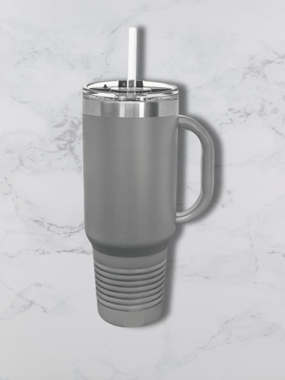 40 oz Travel Mug with Handle