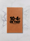 Personalized LAPD Leatherette Journal