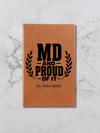 Personalized Doctor Leatherette Journal