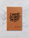Personalized LAPD Leatherette Journal