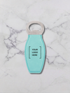 Leatherette Bottle Opener with Magnet