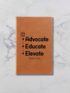 Personalized Social Worker Leatherette Journal