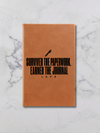 Personalized LAPD Leatherette Journal